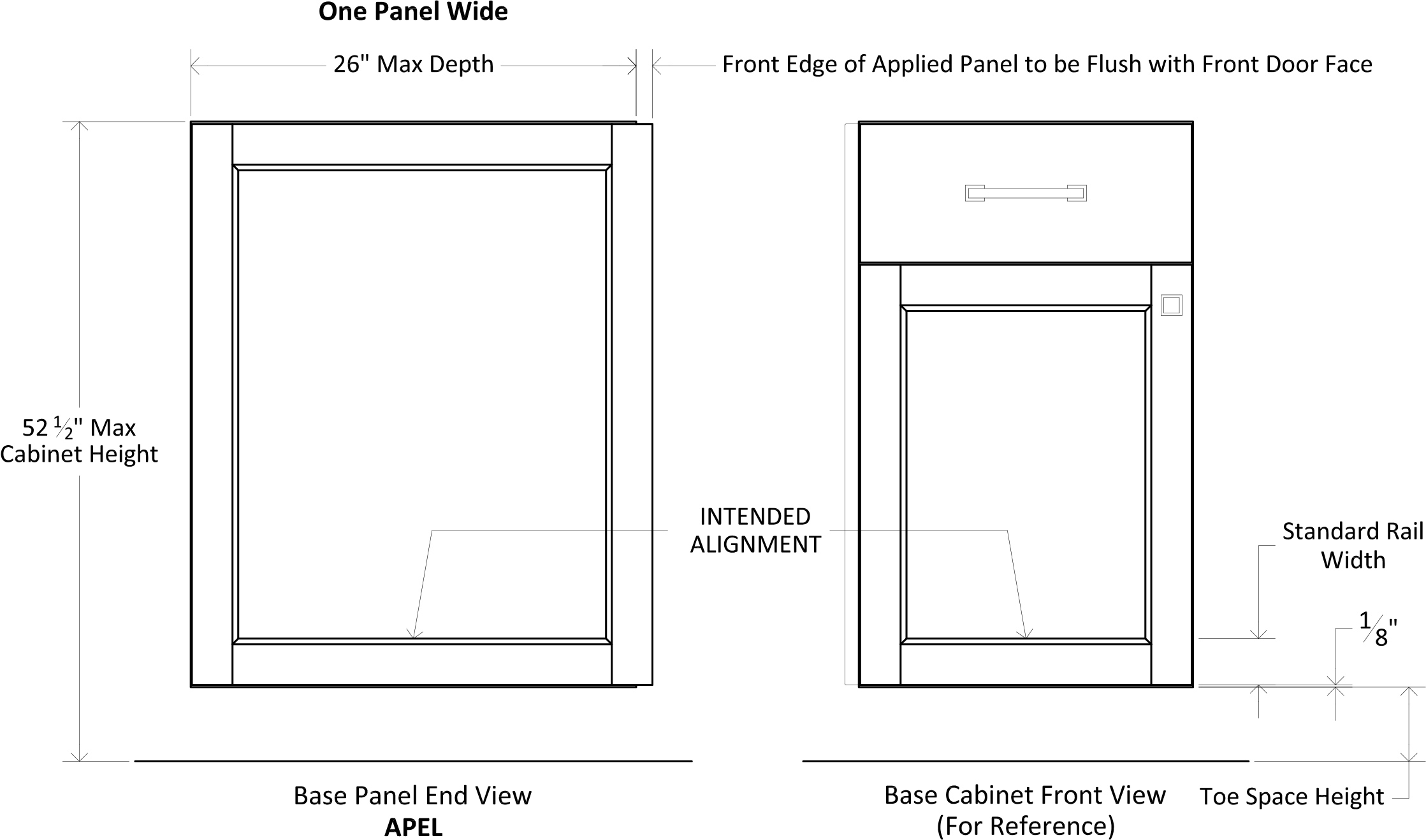 Specsheet Applied Panel End Frameless Base 1
