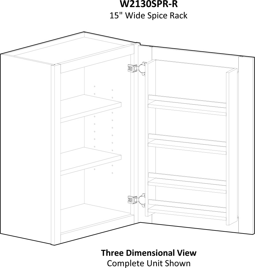 Specsheet Cabinet Pullout Wall Spice 2