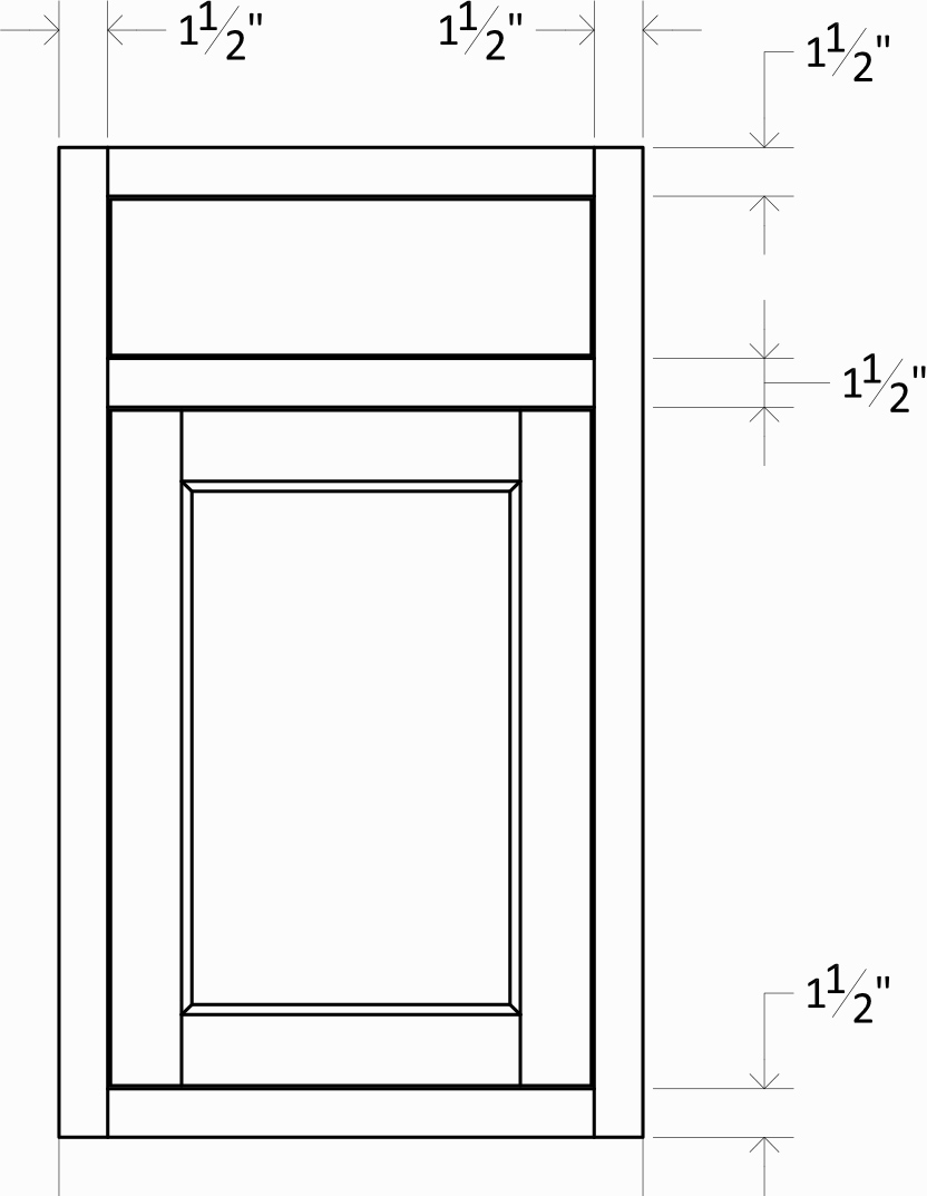 Specsheet Framed Reveals Inset Base