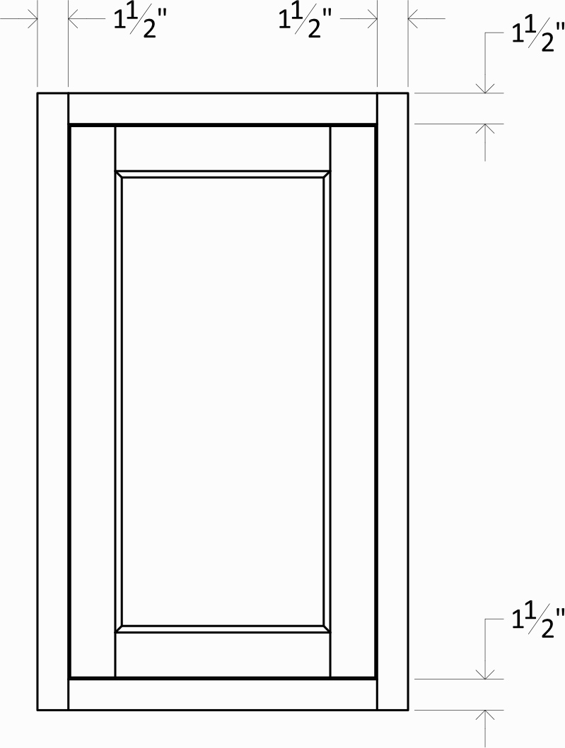 Specsheet Framed Reveals Inset Wall