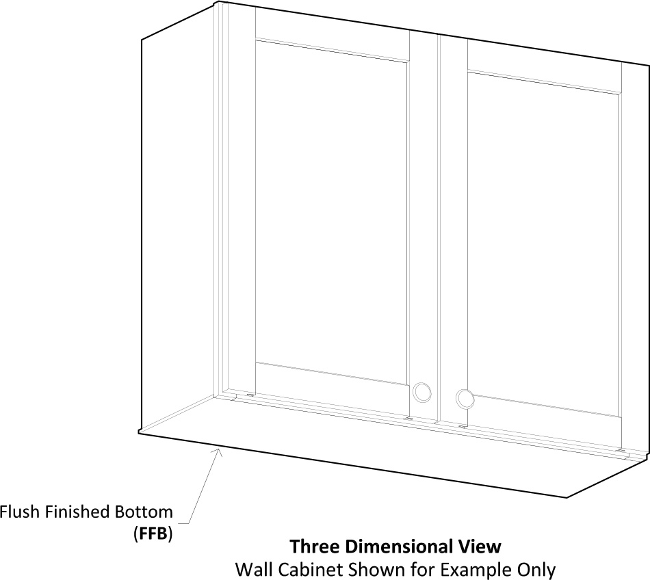 Specsheet Mod Flush Finished Bottom
